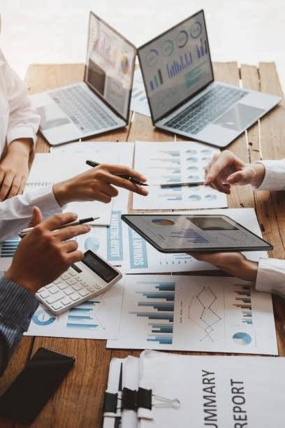Financial analysis workspace
